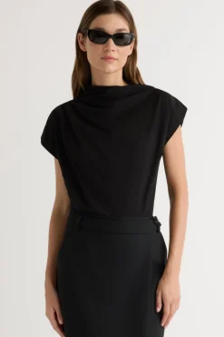 Asia Consultancy Co., Ltd Kenny Asymmetric-Neck Tee< Tees|Tops