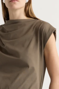 Hua Shang Group (H.K.) Ltd Kenny Asymmetric-Neck Tee< Tees|Tops