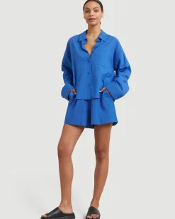 Fashion Apparels Kenya High-Waisted Organic Cotton Short< Shorts
