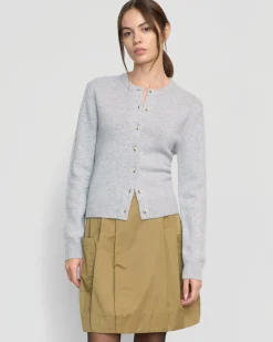 Brilliant Wise Corporation Limited Kiran Wool-Cashmere Cardigan< Sweaters