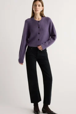 Brilliant Wise Corporation Limited Kiri Cashmere Button Sweater< Sweaters