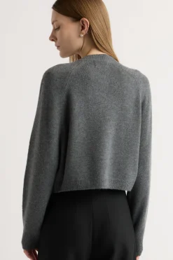 Brilliant Wise Corporation Limited Kiri Cashmere Button Sweater< Sweaters