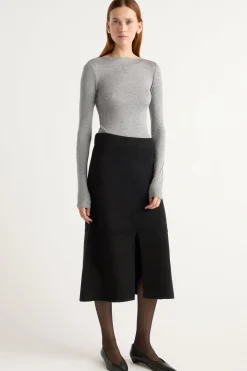 Brilliant Wise Corporation Limited Lora Organic Cotton-Wool Skirt< Skirts