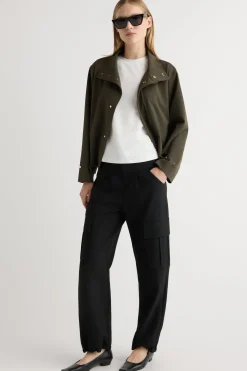Hua Jia Lynda Tailored Utility Pant< Pants