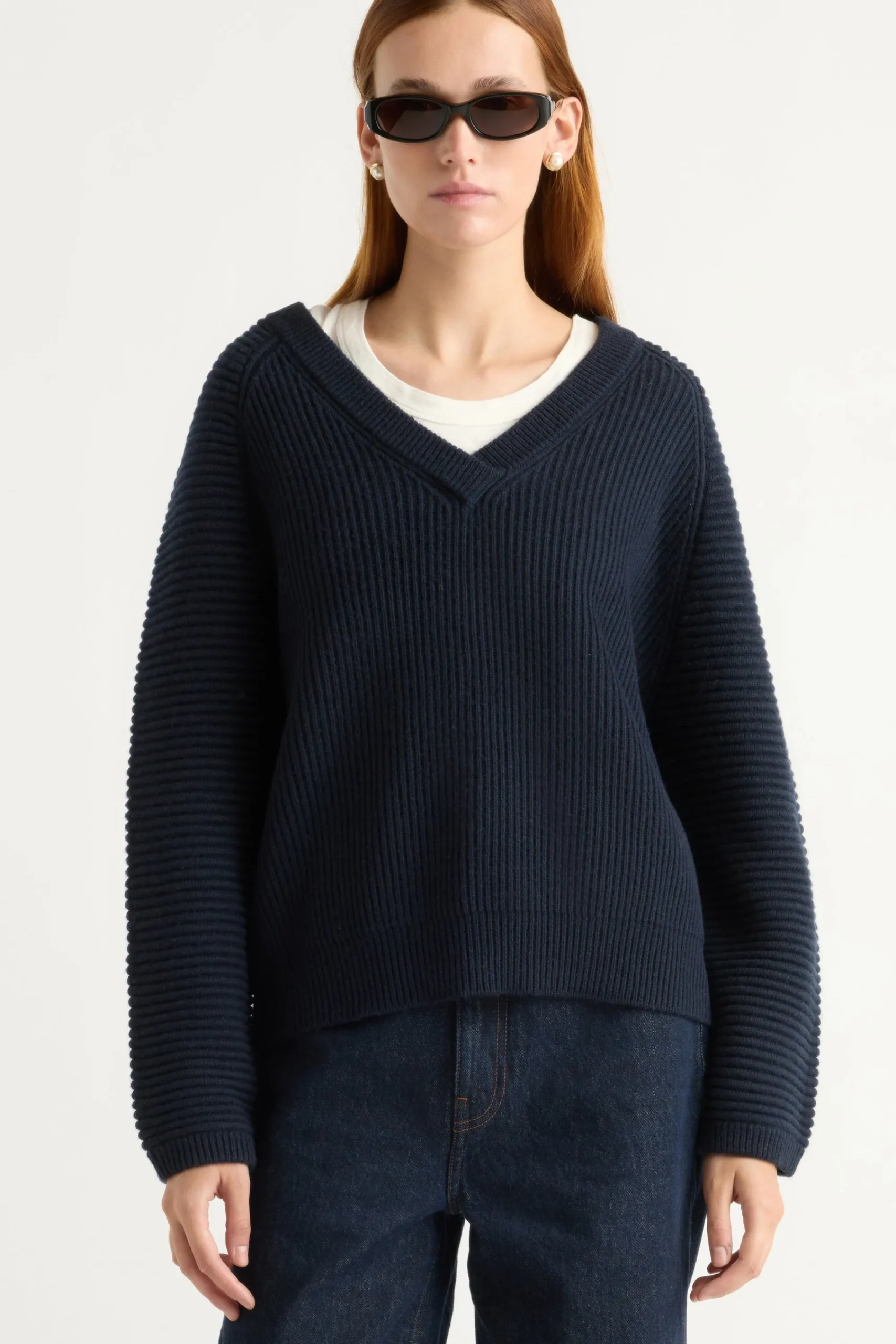 Brilliant Wise Corporation Limited Malala Organic Cotton-Wool Ottoman Sweater< Sweaters