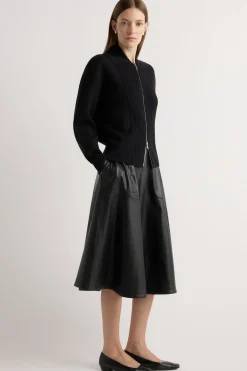 Brilliant Wise Corporation Limited Manning Organic Cotton-Wool Zip Cardigan< Sweaters