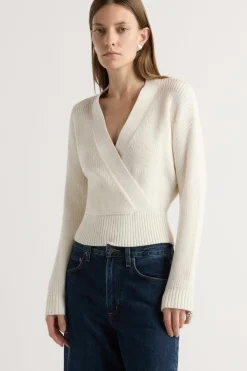 Brilliant Wise Corporation Limited Maren Cropped V-Neck Sweater< Sweaters