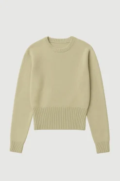 Brilliant Wise Corporation Limited Marielle Wool-Cashmere Blouson Sweater< Sweaters