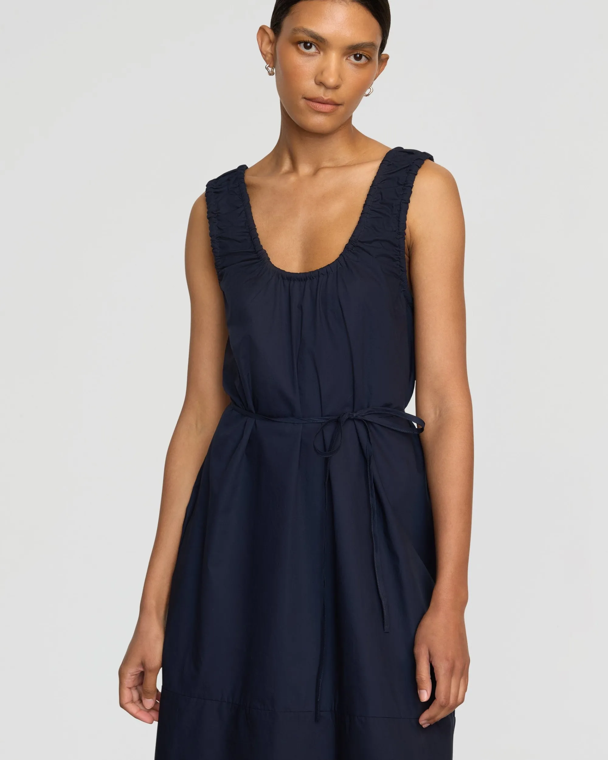 Fashion Apparels Midori Organic Cotton U-Neck Dress< Dresses