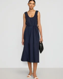 Fashion Apparels Midori Organic Cotton U-Neck Dress< Dresses