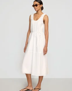 Fashion Apparels Midori Organic Cotton U-Neck Dress< Dresses