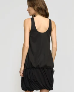 Hua Jia Miller Drawstring-Hem Tencel-Blend Tank< Tees|Tops