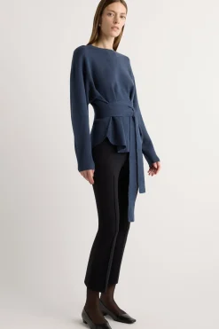 Brilliant Wise Corporation Limited Nara Tie-Front Knit Sweater< Sweaters