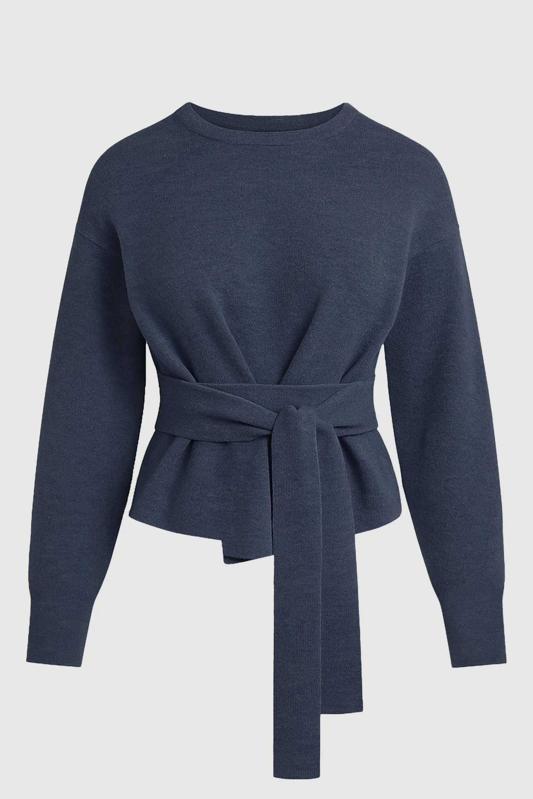 Brilliant Wise Corporation Limited Nara Tie-Front Knit Sweater< Sweaters