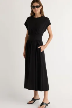 Lever Style LLC Prima Jersey Midi Dress< Dresses