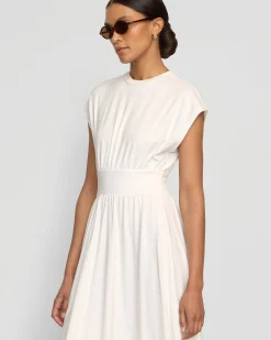 Lever Style LLC Prima Jersey Midi Dress< Dresses