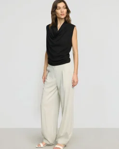 Hua Shang Group (H.K.) Ltd Ramona Cowl-Neck Tee< Tees|Tops