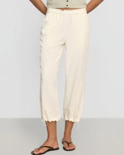 Hua Jia Rio Drawstring Stretch-Waist Pant< Pants