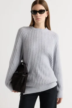 Brilliant Wise Corporation Limited Roylene Ribbed Boyfriend Sweater< Sweaters