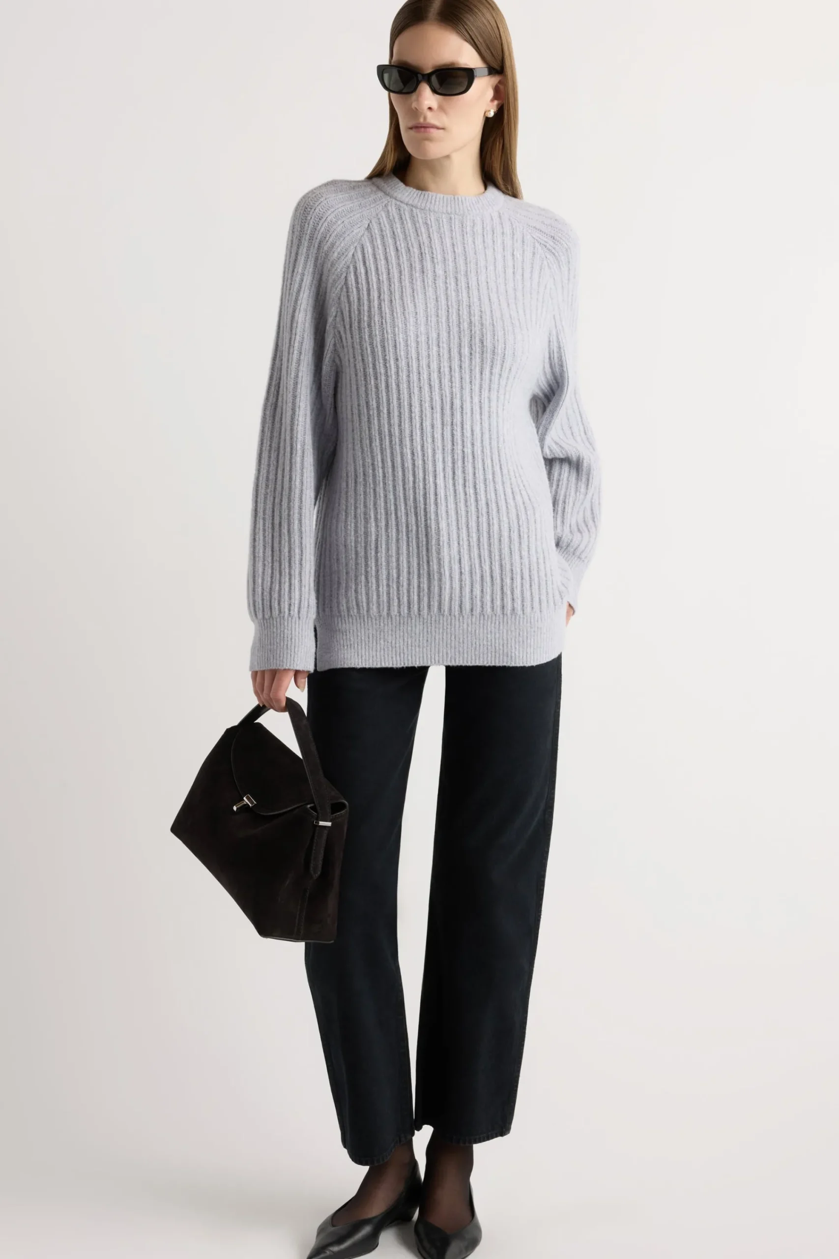 Brilliant Wise Corporation Limited Roylene Ribbed Boyfriend Sweater< Sweaters