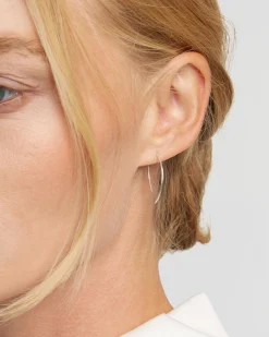 Modern Citizen Sterling Wishbone Threader Earrings< Jewelry