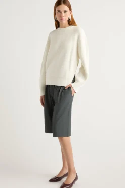 Brilliant Wise Corporation Limited Tate Organic Cotton Side-Zip Sweater< Sweaters