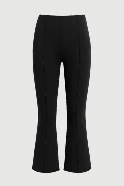 Lever Style LLC Tez Kick-Flare Ponte Stretch Pant< Pants