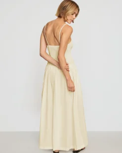 Fashion Apparels Venus Smocked Midi Dress< Dresses