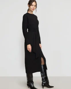 Asia Consultancy Co., Ltd Wei Tie-Front Organic Cotton Dress< Dresses