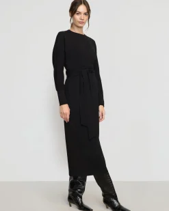 Asia Consultancy Co., Ltd Wei Tie-Front Organic Cotton Dress< Dresses