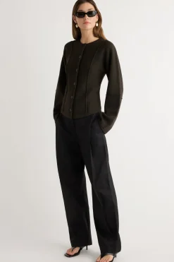 Brilliant Wise Corporation Limited Wren Exposed-Seam Cardigan< Sweaters