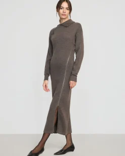 Brilliant Wise Corporation Limited Yara Zipper Sweater Dress< Dresses