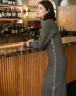 Brilliant Wise Corporation Limited Yara Zipper Sweater Dress< Dresses